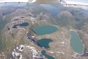 Svartisen glacier area, Norway