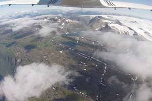Svartisen glacier area, Norway