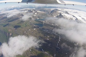 Svartisen glacier area, Norway