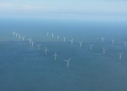 Wind generators - North Sea, England