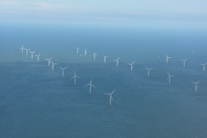 Wind generators - North Sea, England