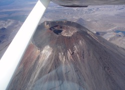 Ngauruhoe red crater, North Island, New Zealand