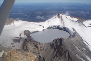 Ruapehu - an active volcano, New Zealand