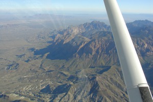 Texas, around the border with Mexico