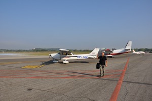 Pilot, Urbi airport, Rome, Italy