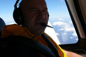 Pilot - on the way to Cyprus