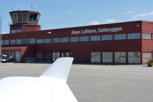 Skien, Norway, terminal building