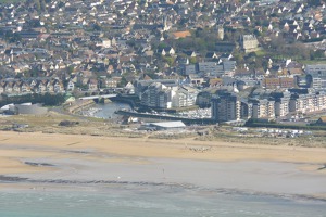 Juno beach - here the Canadian forces disembarked