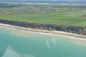 Eastern part of Omaha beach