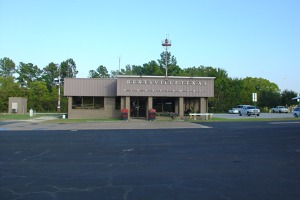 Huntsville, Texas, USA - terminal building