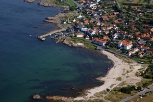 Th town of Sandwig, northern Bornholm