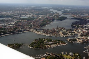 The centre of Stockholm