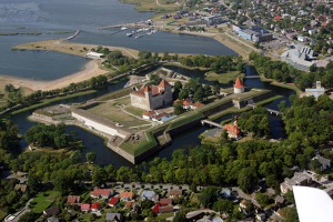 Kurresaare fortress built in the 14th century