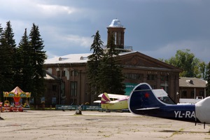 Spilve airport terminal built in the early fifties is an interesiting representative of the Soviet architecture