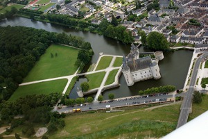 Chateau Sully, Loire river, France