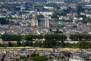 Orleans Cathedral, Loire river, France