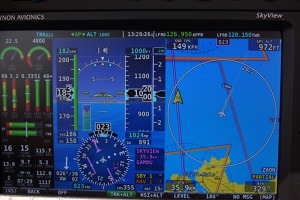 Primary display over the isles of Chausey, west of St Malo, France