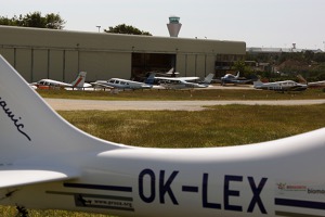 OK LEX at Jersey airport