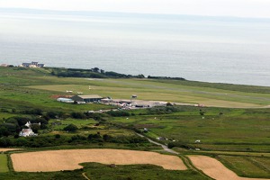 Alderney island - airport