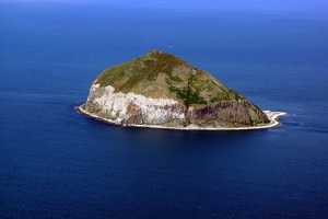 Ailsa Craig island, Scotland, UK