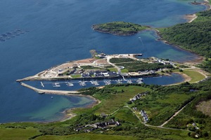 Arran island marina, Scotland, UK