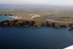 Coast of northern Cornwall, UK