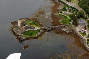 Eilean Donan Castle, Scotland. Reportedly, the most frequently photographed castle in the UK