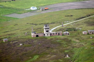 Remains of British fortifications from WWII - Scapa Flow, Orkney Islands, Scotland