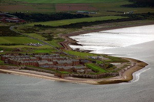 Fort George fortress, north-east of Inverness Fort George fortress, north-east of Inverness