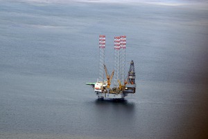 Oil rig north-west of Inverness