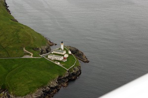 Bressay lighthouse - built by the father of Robert Luis Stevenson