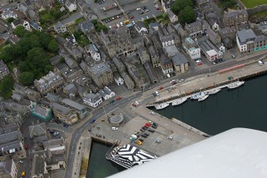 Lerwick port and town