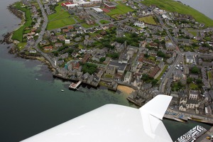 Lerwick port and town