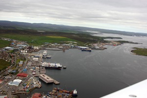 View to the north of Lerwick