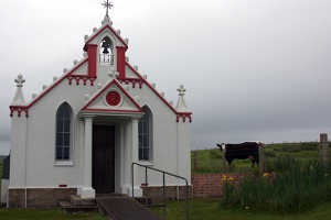 Italian chapel, Lamb Holm island - built by Italian WWII POWs kept here