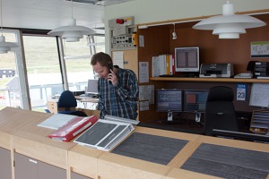 ATC consol at Vargar tower ATC consol at Vargar tower