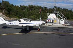 Self service refuelling at Bergen Self service refuelling at Bergen