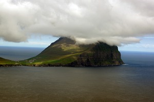 Fugloy island in the north-east part of the Faroes