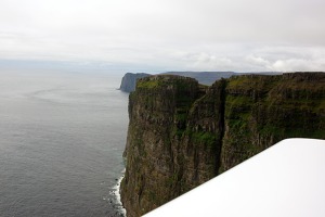 Cliffs of Svinoy island