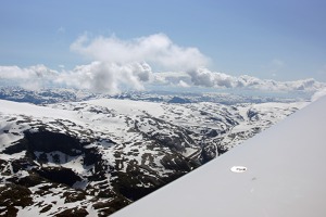 In the vicinity of Folgefona glacier