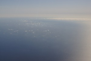 The Mediterranean sea between Sardinia and Menorca