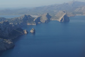 The rocks of north-west Mallorca, Spain