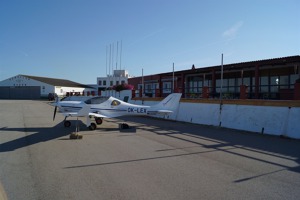 Morning at Mahon airport