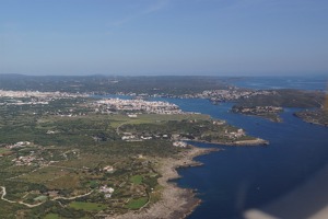 Port and town of Mahon, Menorca