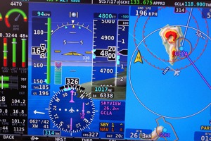 Approaching La Palma island