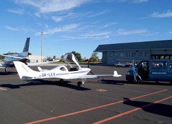 GA parking bay at Tenerife Norte airport