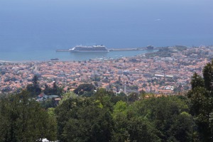 View of Funchal, the capital of Madeira