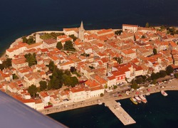 Městečko Poreč, Istrie