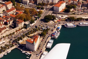 Přístav ve Splitu