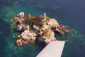 Maják Peristeres, severovýchodní Korfu